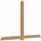 Ekena Millwork Eugene Smooth Timber Gable Bracket, Western Red Cedar, 108"W x 72"H x 3 1/2"D x 5 1/2"F, 16/12 Pitch GBW108X72X0406EUG00SWR - alternate 2